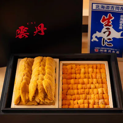 最良の魚を更に美味しく。一級品の雲丹は常に数種ご用意