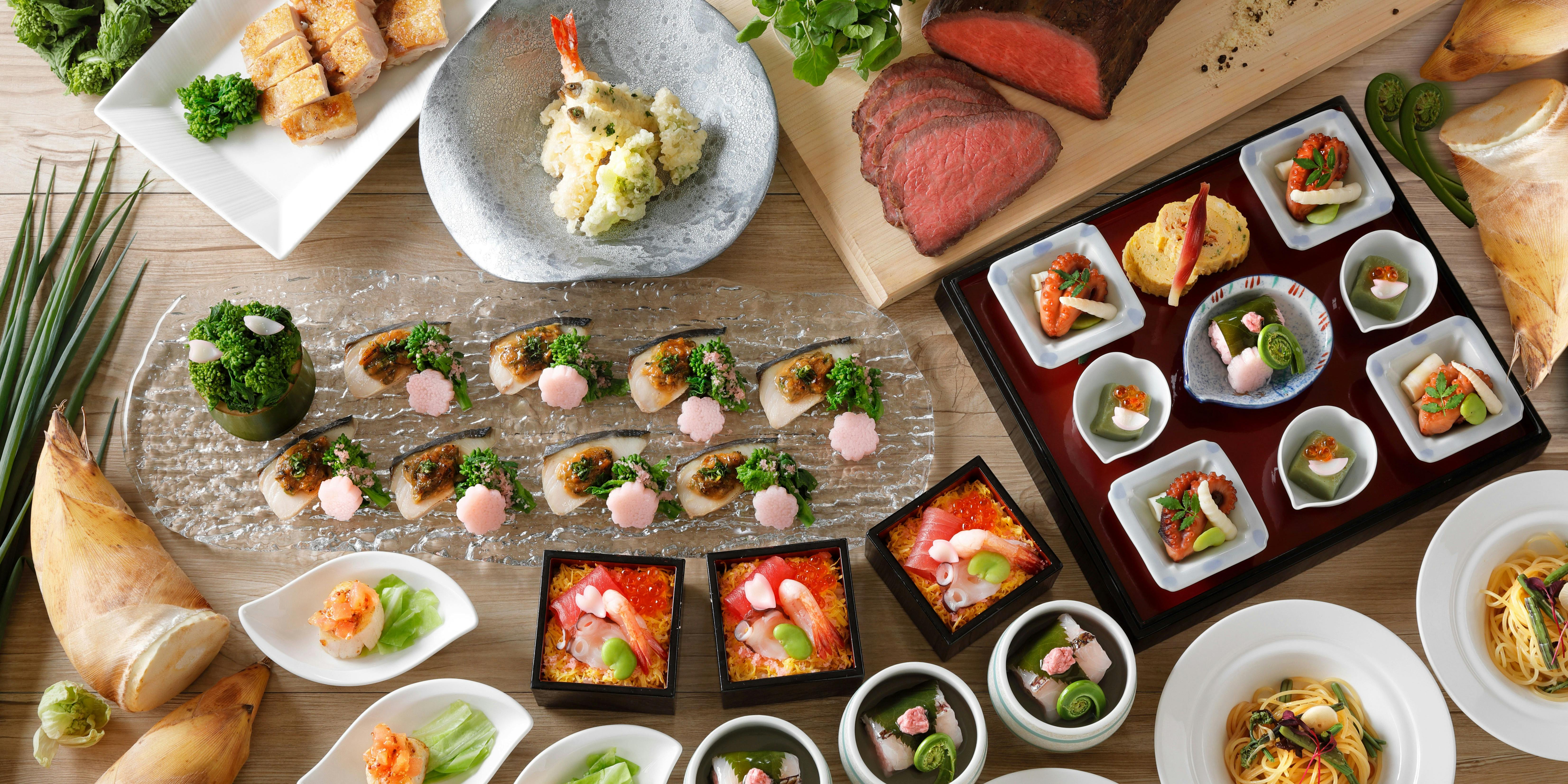 桜アフタヌーンティー さくらビュッフェ22まとめ 桜パフェや和菓子 全国の桜スイーツお取り寄せ通販も はらぺこニュース