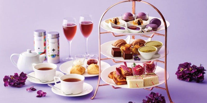 Autumn Afternoon tea “The Purple”