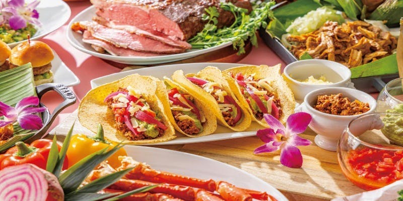 ハワイアンキルトエンジェレストランペット　新作 The Garden Brasserie & Bar／ハイアットリージェンシー東京ベイ