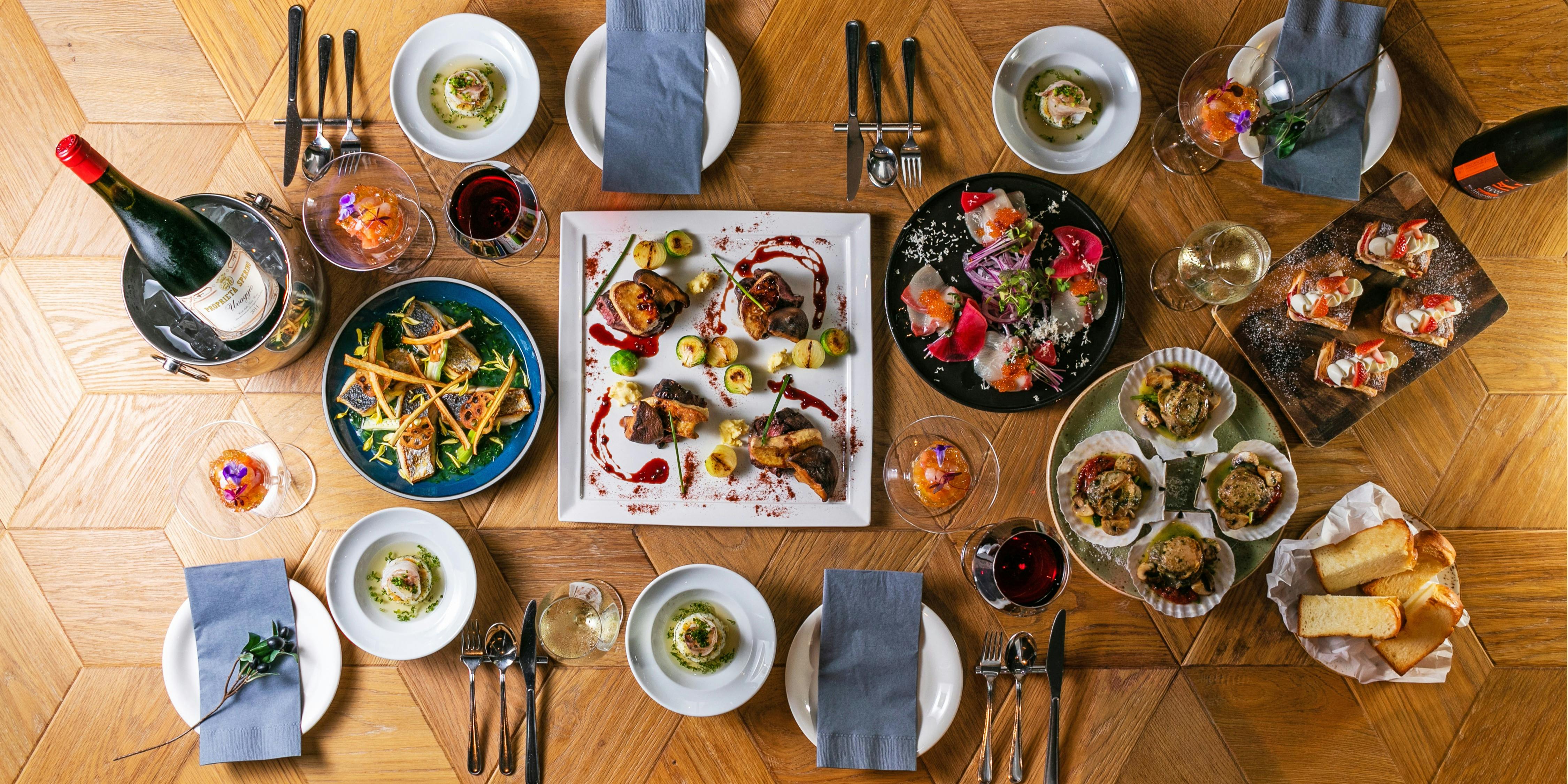 Nine Doors Restaurant&Grill／THE BLOSSOM HAKATA Premier 【カジュアルプラン】3種の前菜