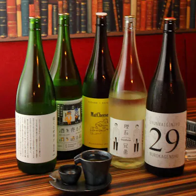 こだわりの美酒を取り揃え