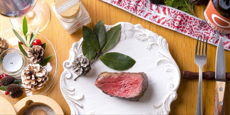 【Xmas】”ナターレ”希少食材で彩るクリスマスランチ！　全10品＋乾杯ドリンク付き