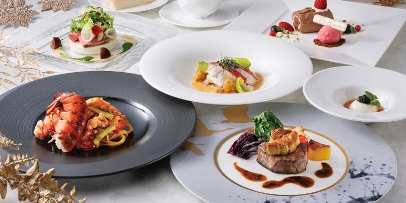 【Xmas2025】ディナーコース「レガーロ」キャビアやオマール海老、国産牛フィレ肉など全6品