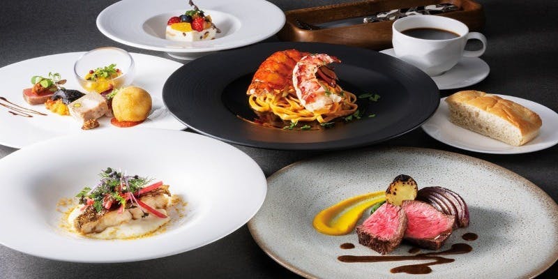 【正月ディナー1/1～1/4】オマール海老を添えたタリオリーニや黒毛和牛など全5品