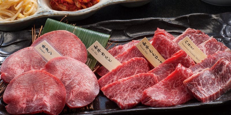 仙台牛、山形牛や肉寿司を存分に【上質焼肉食べ放題】