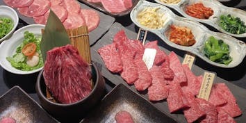 和牛寿司と霜降り和牛も味わえる【堪能コース】 - 和牛焼肉 土古里 仙台店