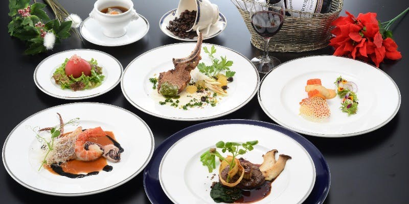 【コロール 創作フレンチ料理コース～全10品～】和牛フィレ、魚料理、オードヴェル、スープ、デセールなど