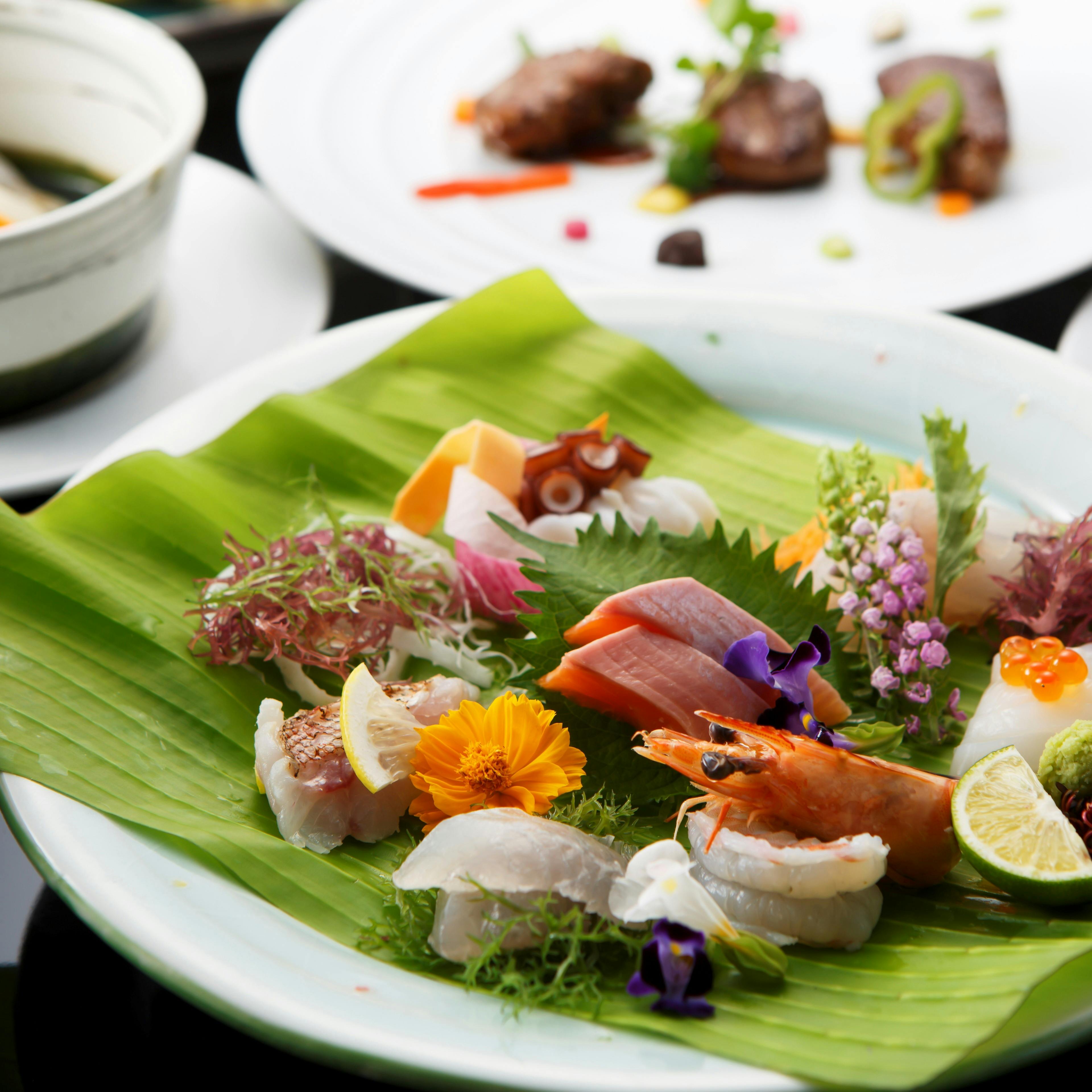 新鮮な食材から四季をお楽しみくださいませ