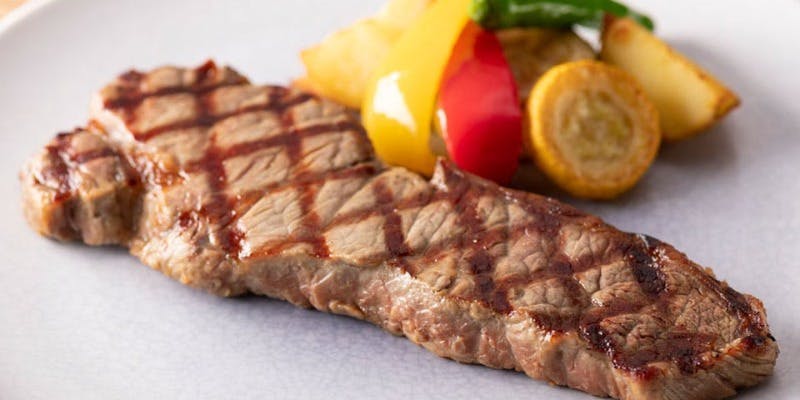 【ステーキ】～オーストラリア産牛ロースのグリル～＋ミニブッフェ付（90分制・4/1～）