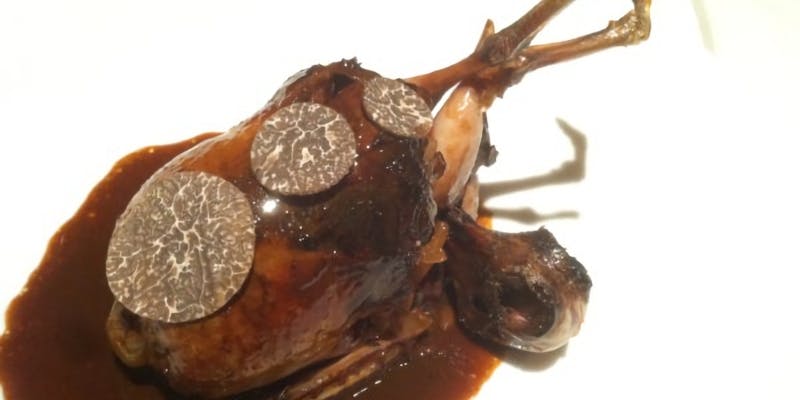 ディナー【Le Menu Degustation】前菜、鮮魚料理、お肉料理、デザートなど全9品