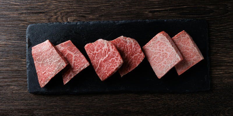 【粋コース】和牛霜降り3点盛り合わせ・肉寿司など全9品