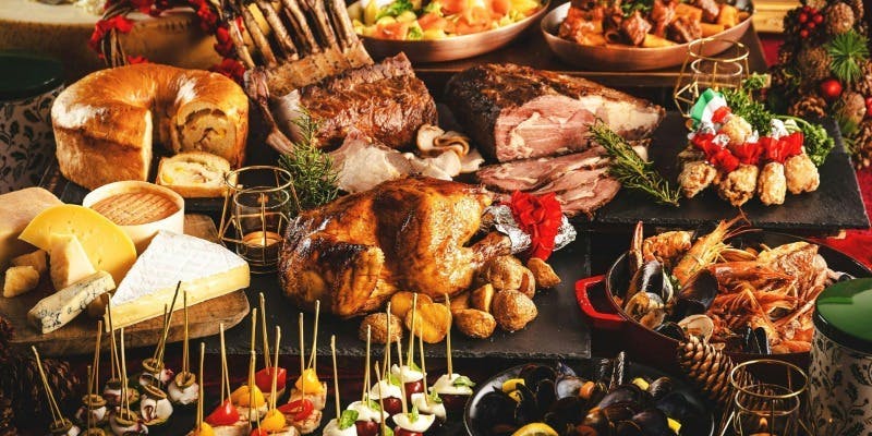 Festa di Natale 2025～聖夜のイタリアンブッフェ＋アルコールフリーフロー（12/24・25限定）