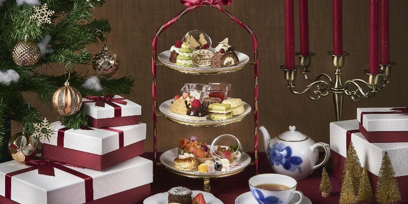 Afternoon Tea －クリスマス－＋英国ブランドティー・カフェ・日本茶もフリー（120分制（12/1～12/25））