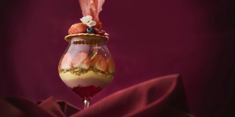 パフェ フリュイルージュ＋1ドリンク付き（平日限定（1/1～2/28））