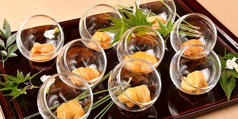 【雲丹食べ比べコース　27,500円】