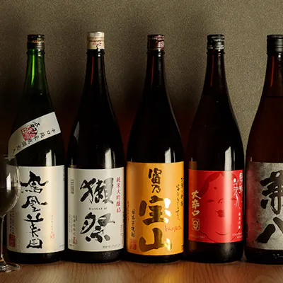 希少なお酒を飲み比べ