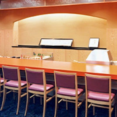 技を間近で見られる特等席