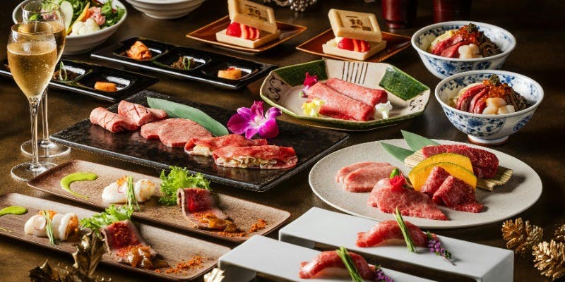 【12.24～25限定】松阪牛などが楽しめるXmasコース2025　グラスシャンパン付