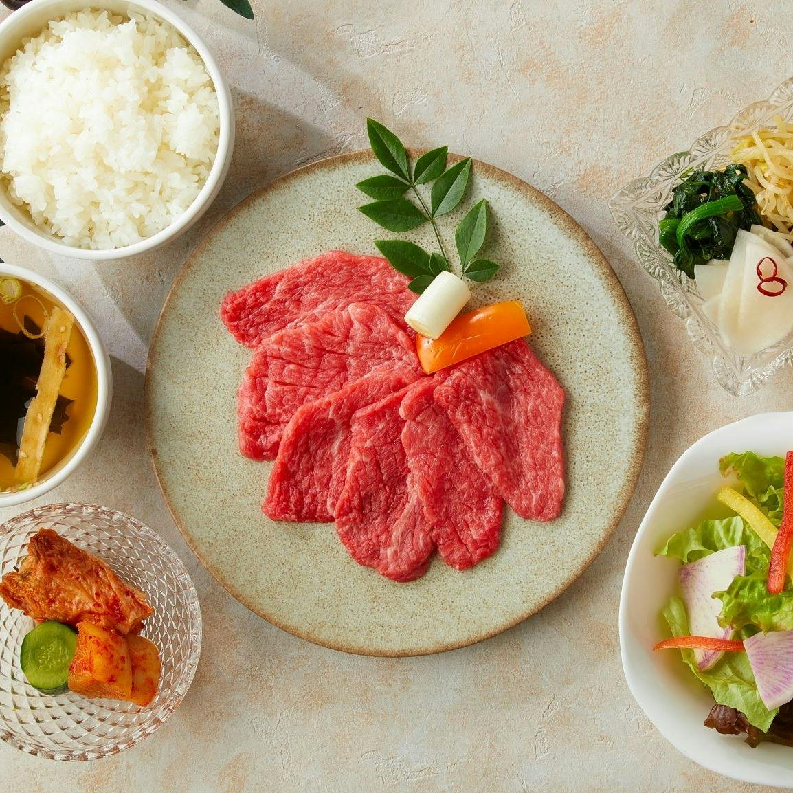 東京焼肉一頭や コレド室町テラス店 松阪牛上赤身御膳 雌牛限定の松阪牛上赤身を味わえる 選べる1ドリンク ランチ プラン 11331413 メニュー 一休 Comレストラン