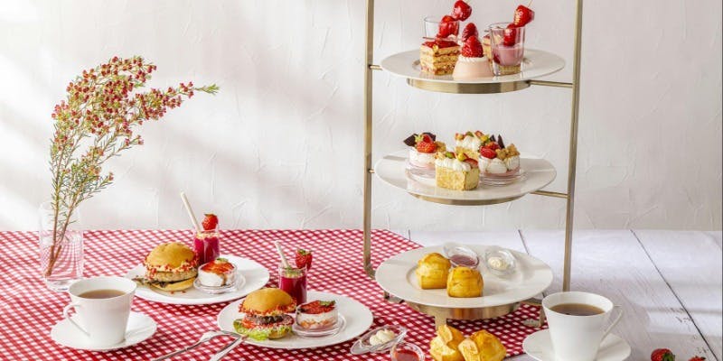 ストロベリーピュアルージュ イブニングハイティー（12/28～2/28）