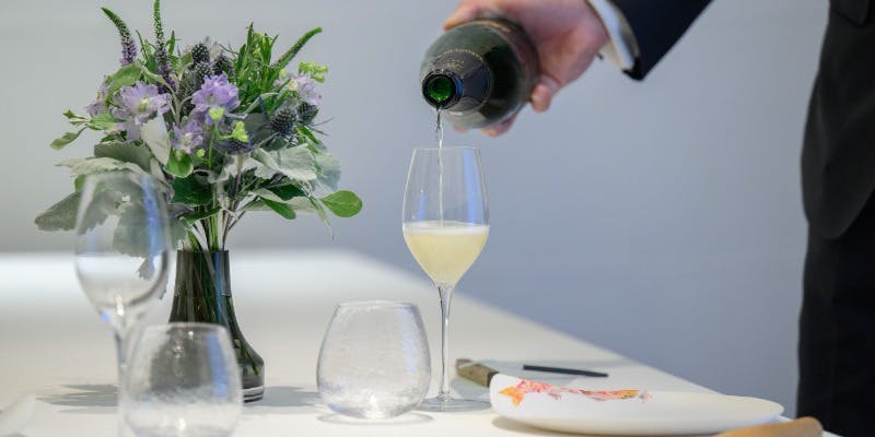 【Wine Pairing Plan】 ＋シャンパン1杯＋ペアリング3杯（個室料込）