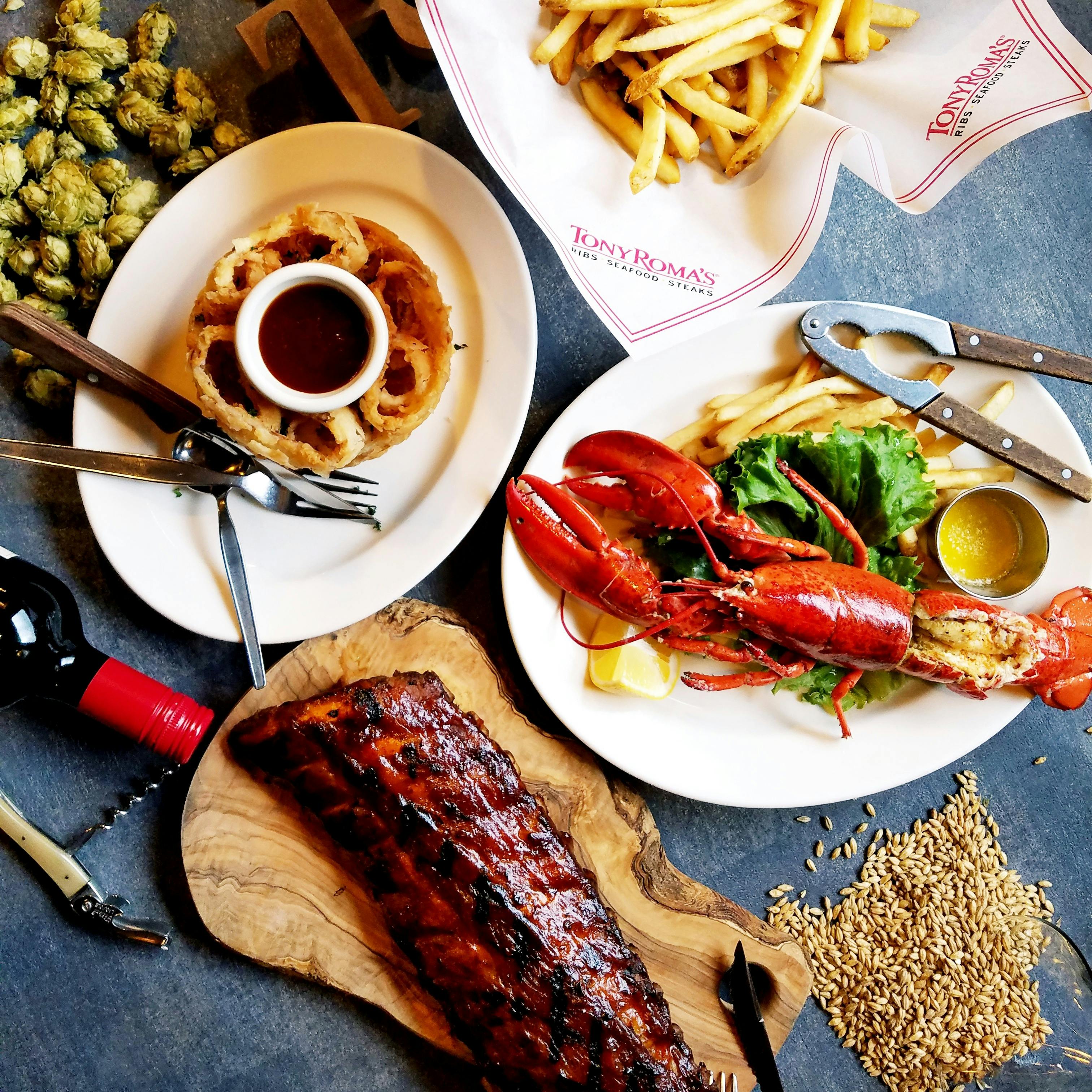 トニーローマ 六本木店 誕生日会 記念日など豪華に 丸ごとロブスターやステーキ リブも付いた満足ディナー ディナー プラン メニュー 一休 Comレストラン