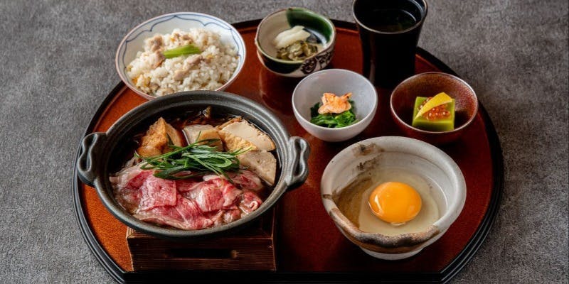 黒毛和牛すき焼き御膳