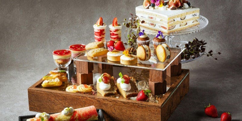 【18F】Short Lunch Course＆Desert Buffet～前菜,メインにデザートブッフェ～＋カフェフリー（平日限定）