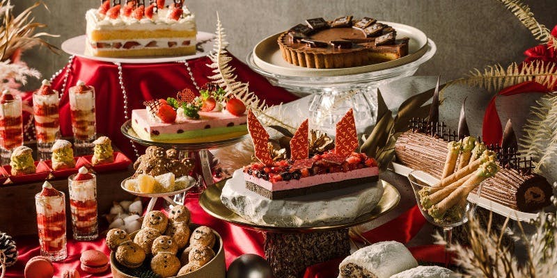 18F【Xmas2025】Sky Lunch Course＆デザートブッフェ＋乾杯酒＋カフェフリー（12/1～12/25・土日祝）