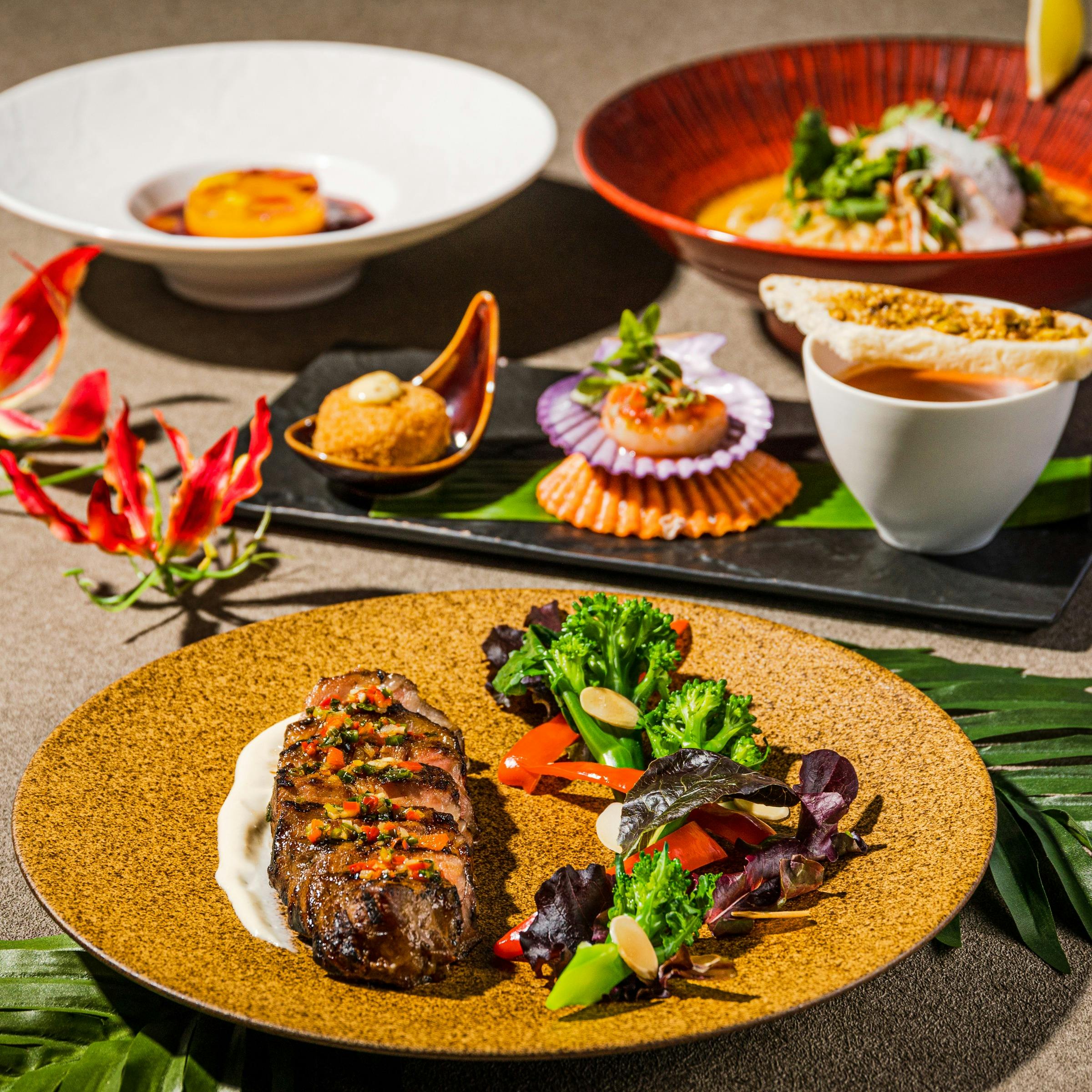 CE LA VI TOKYO 【17F】SELECT LUNCH SET～選べるメインに食後のカフェ