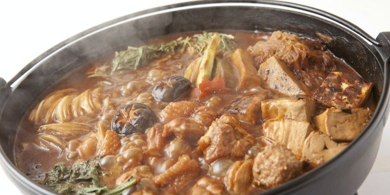 【上・純系名古屋コーチンとりすき会席】とろとろ豆富等全7品（半個室）