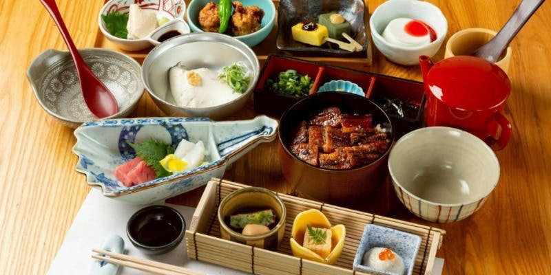 【宴会・会食｜うなぎひつまぶし会席】（半個室・リクエスト予約）