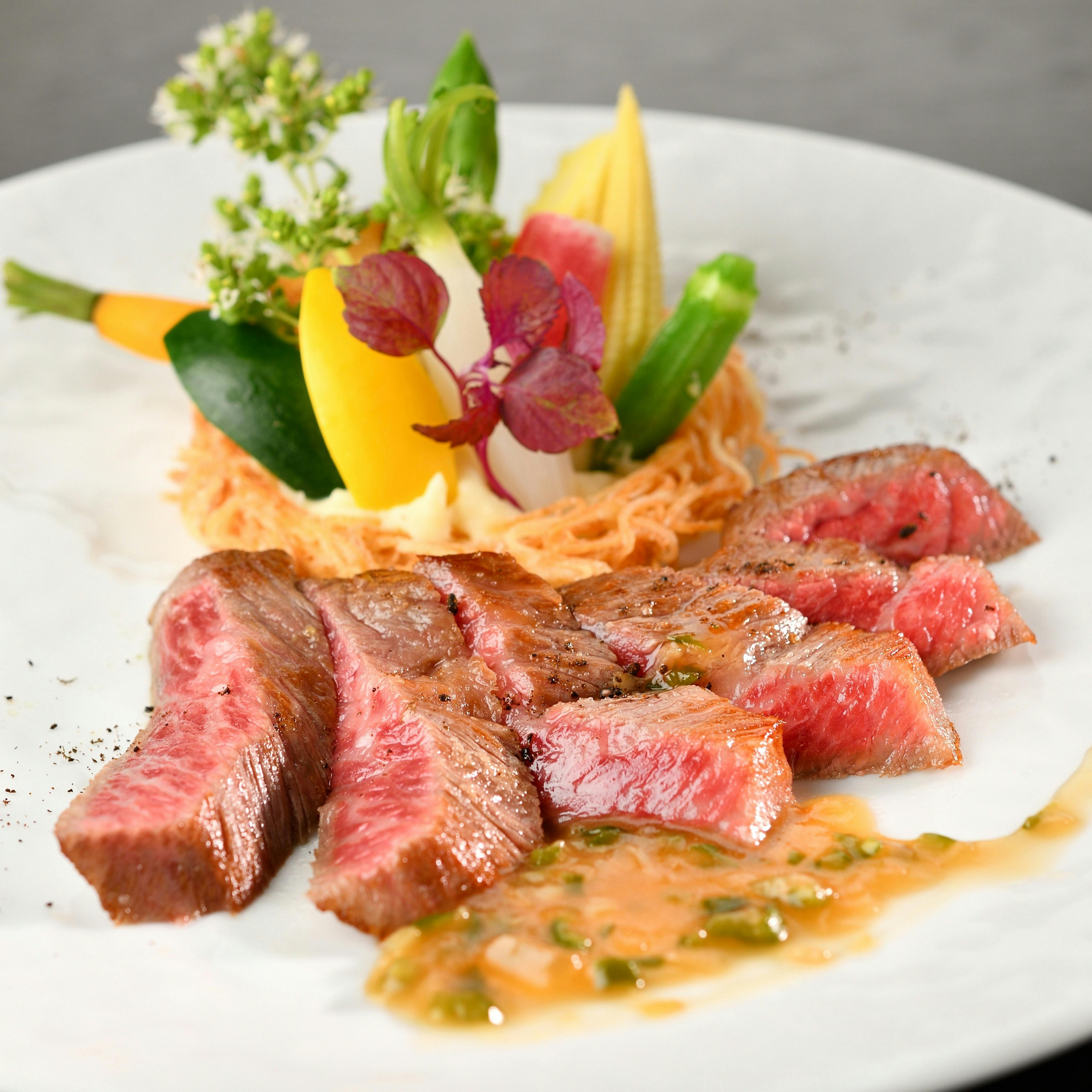 オーベルジュ波太オルビス 和洋コラボプランc 鴨川産a5かずさ和牛のステーキ 全8品 ディナー プラン メニュー 一休 Comレストラン