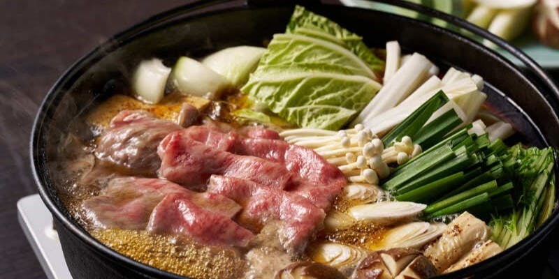 【和食】松阪牛すきやき（1部目17時20分～）