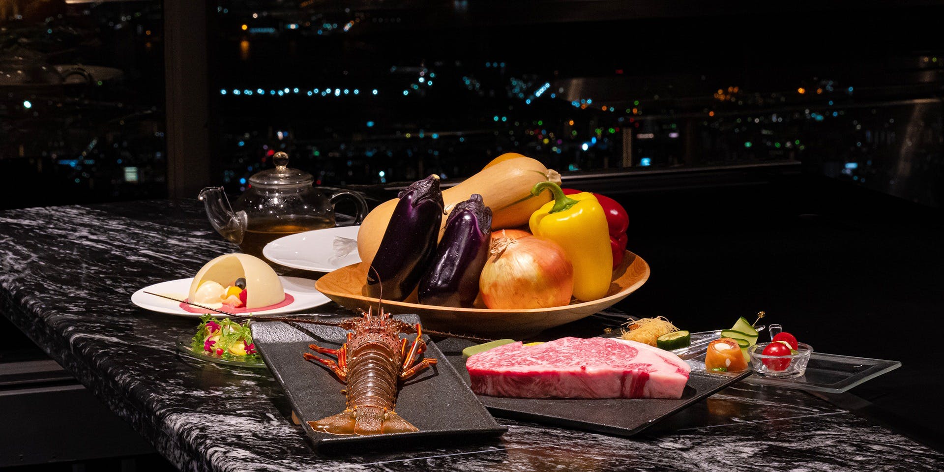 空のダイニング（【旧店名】六甲山サイレンスリゾート グリル）