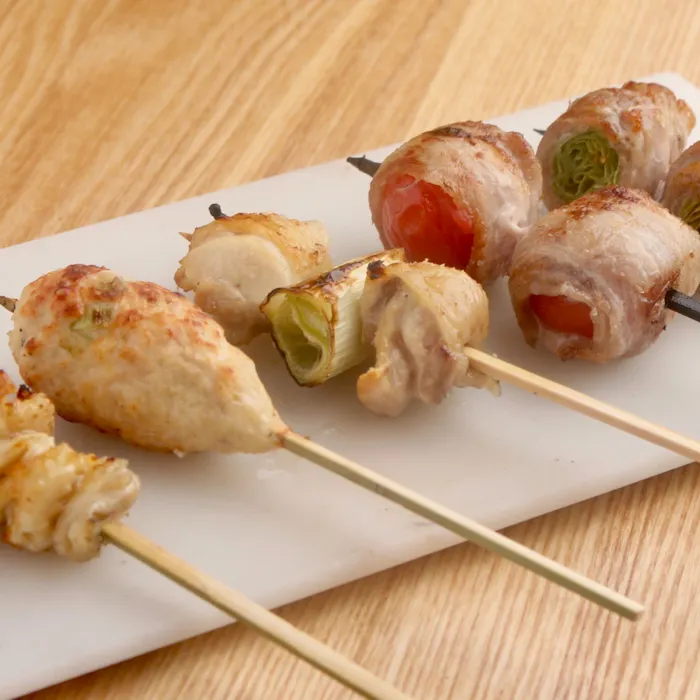 川崎匠乃串 Yui 店主おまかせ串5本セット 厳選した和歌山県産の 紀州赤どり を使用 ディナー プラン メニュー 一休 Comレストラン 川崎匠乃串 Yui 店主おまかせ串5本セット 厳選した和歌山県産の 紀州赤どり を使用 ディナー プラン メニュー 一休 Comレストラン