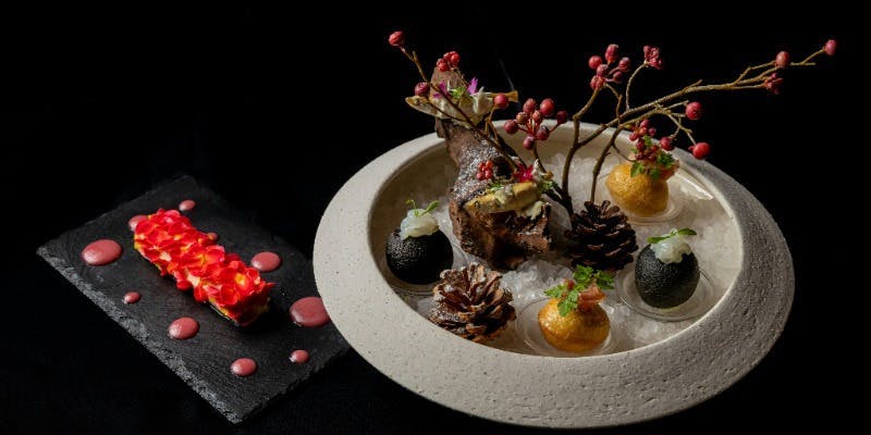 【Xmas2025】和×イタリアン　早めのクリスマスディナーコース全11品