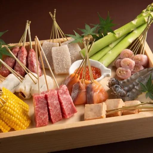 東京恵比寿串亭 博多くうてん おきまり弐 こだわりの串揚げ8種や本日の逸品など全16品 ディナー プラン メニュー 一休 Comレストラン