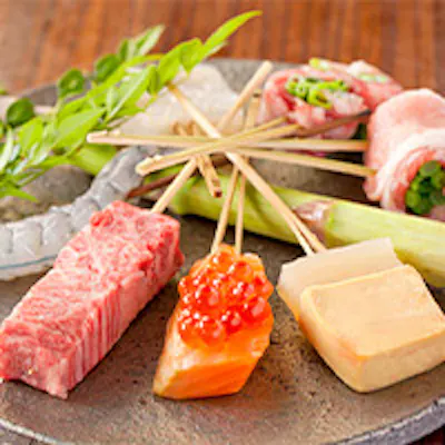 豊富な良質食材と練り粉