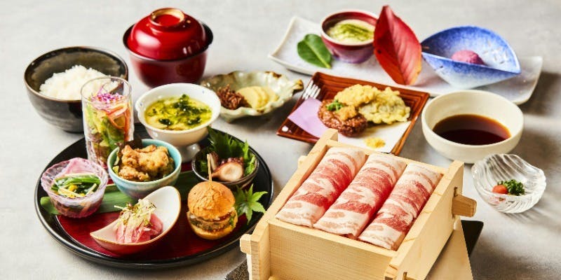 【ランチ・華蓮御膳（黒豚せいろ蒸し）】当店自慢の「御膳」ランチ（全9品）（半個室）