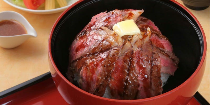 【ビフテキ丼セット＋ワンドリンク】