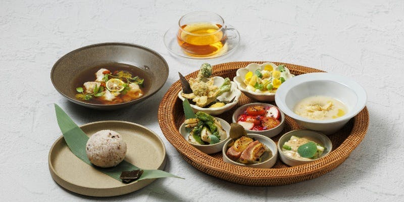 冬のHyssop’s Choice Set Meal 　食後のデザート付き＋一休限定乾杯用ドリンク付き