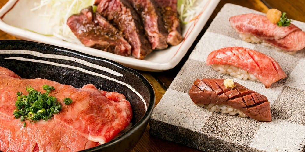 ランチ 牛肉寿司 きんたん ギュウニクズシ キンタン 銀座 牛肉寿司 肉割烹 一休 Comレストラン