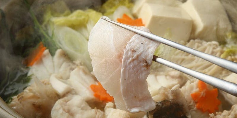 冬季限定【天然クエ鍋コース】