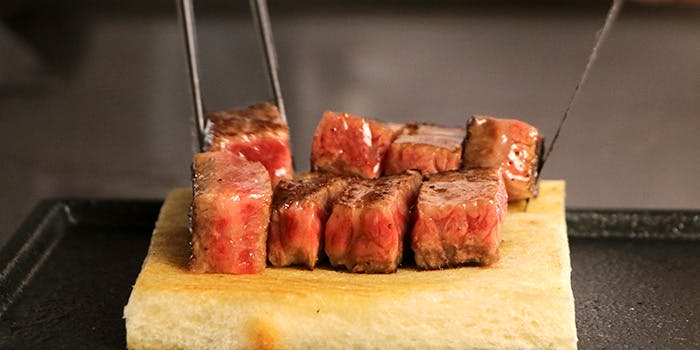 宮崎尾崎牛 鉄板焼き 吟 梅田ヒルトンプラザウエスト