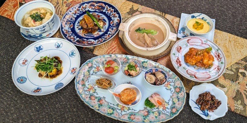 フカヒレ、鮑を楽しめる【伊万里特選コース】