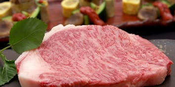 【極上サーロインテーキ肉割烹コース】前菜、牛鍋など全10品 - 花殿 ka-den 京橋京阪モール