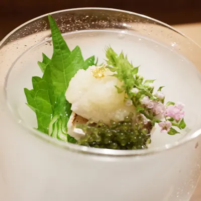 店主自ら目利きした旬食材