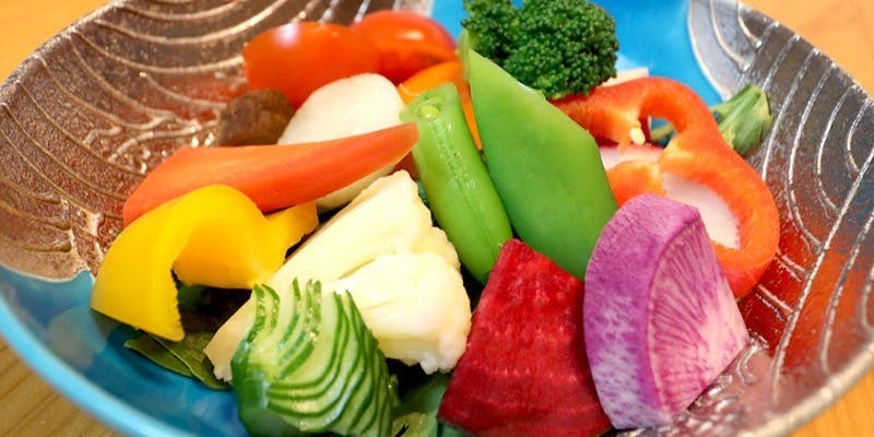 【京鴨塩焼き】京鴨ユッケ・鮮馬刺し・旬野菜サラダ・天ぷら・京鴨飯など　7品